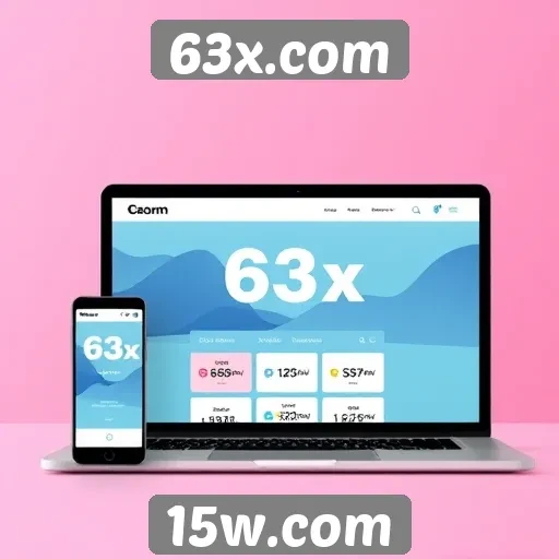Desempenho do site 63x.com em dispositivos móveis